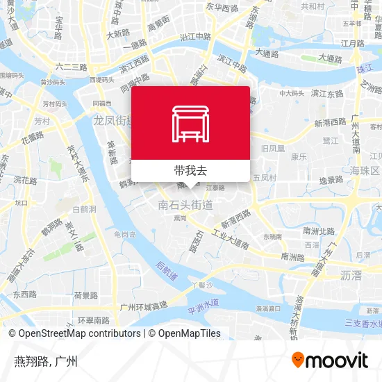 燕翔路地图