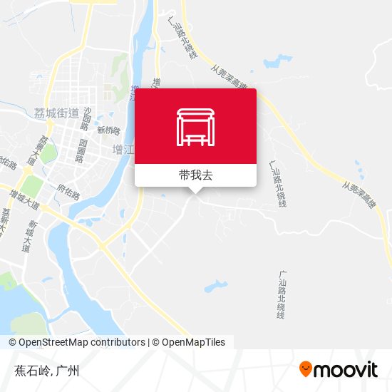 蕉石岭地图