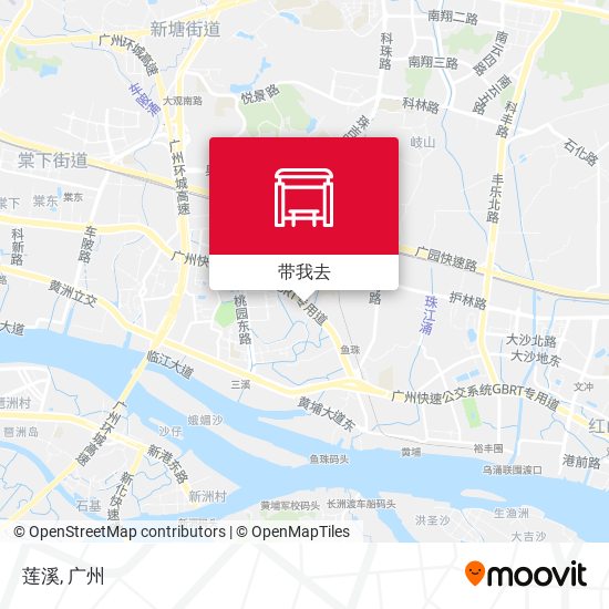 莲溪地图