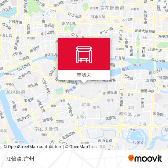 江怡路地图