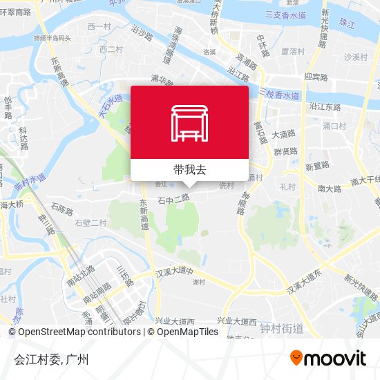 会江村委地图