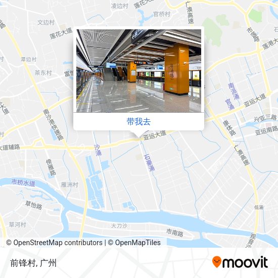 前锋村地图