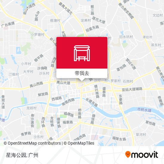 星海公园地图