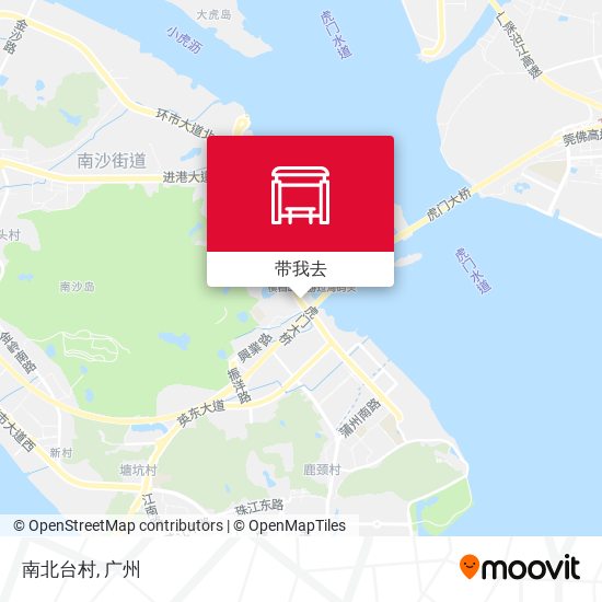 南北台村地图