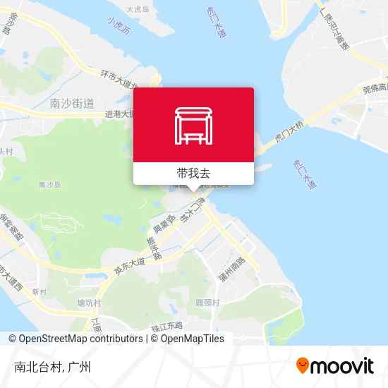 南北台村地图