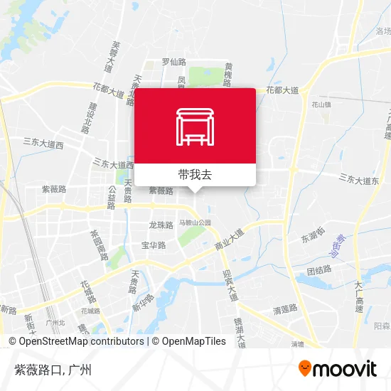 紫薇路口地图