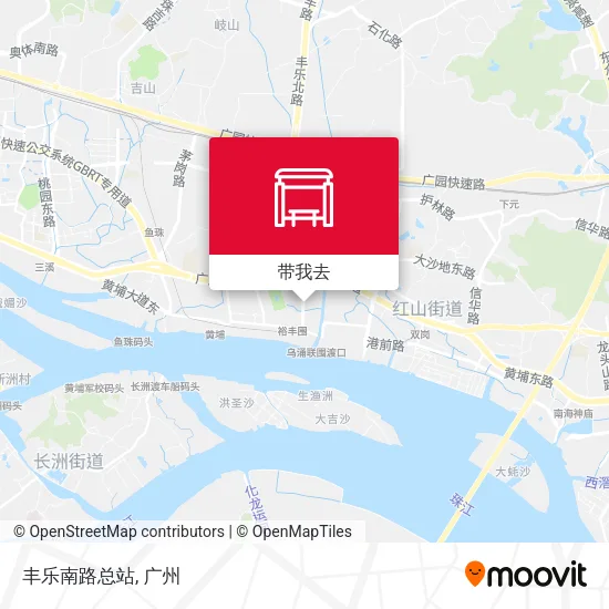 丰乐南路总站地图