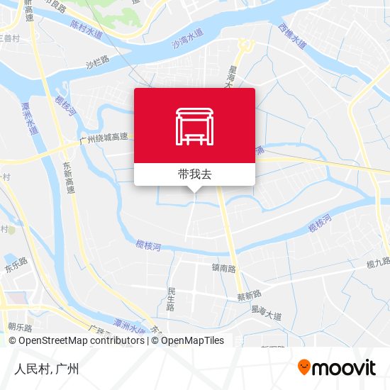 人民村地图