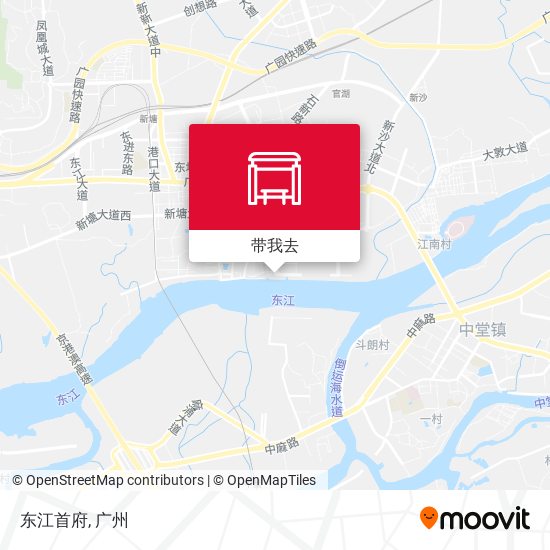 东江首府地图