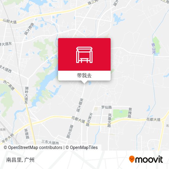 南昌里地图