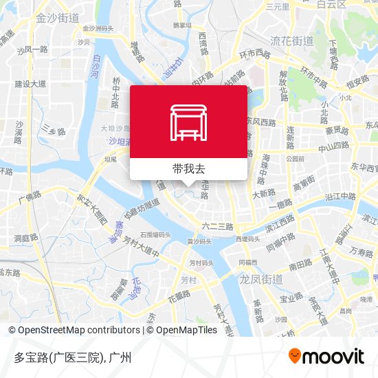 多宝路(广医三院)地图