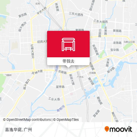 嘉逸华庭地图