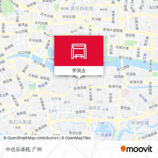 中信乐涛苑地图