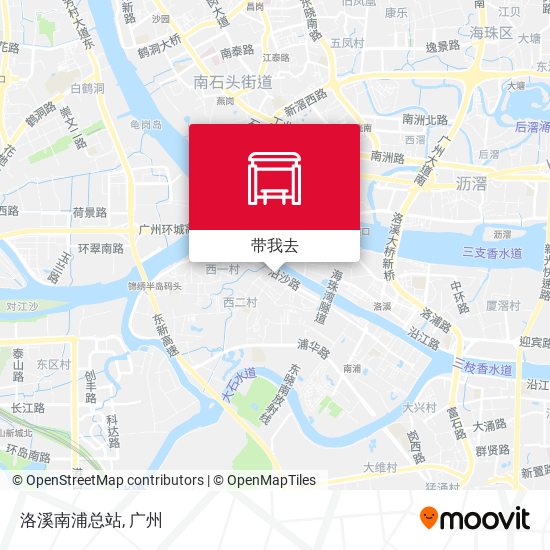 洛溪南浦总站地图