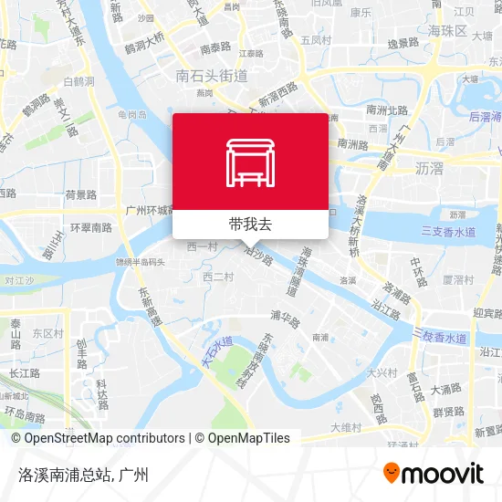 洛溪南浦总站地图