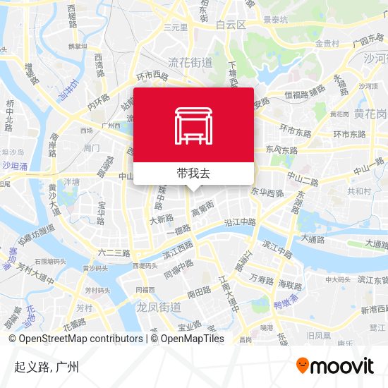 起义路地图