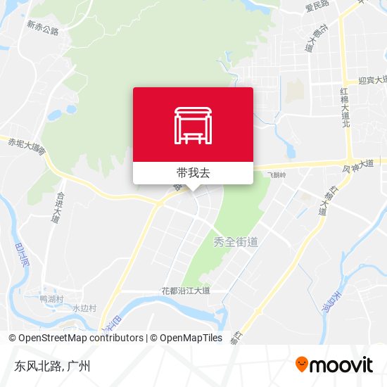东风北路地图