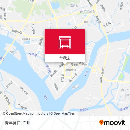 青年路口地图