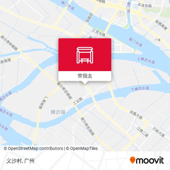 义沙村地图