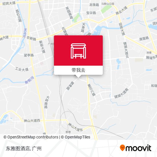 东雅图酒店地图