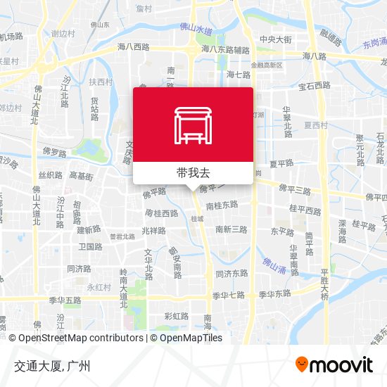 交通大厦地图