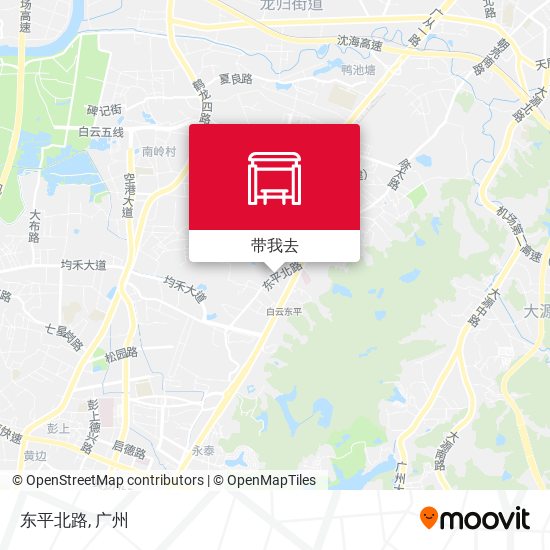 东平北路地图
