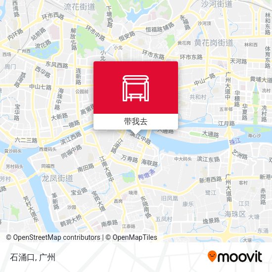 石涌口地图