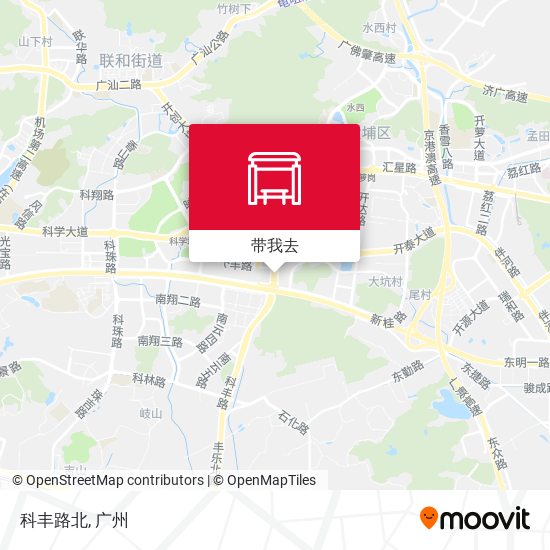 科丰路北地图