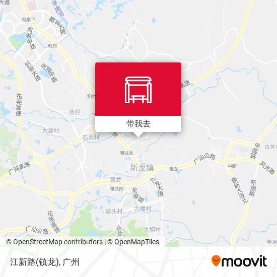 江新路(镇龙)地图