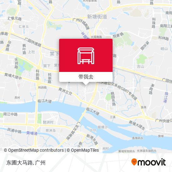 东圃大马路地图