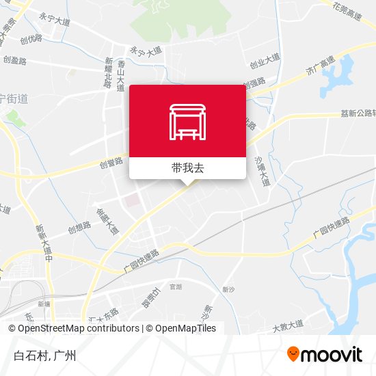 白石村地图