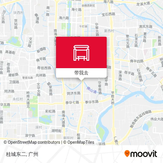 桂城东二地图