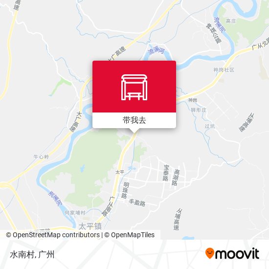 水南村地图