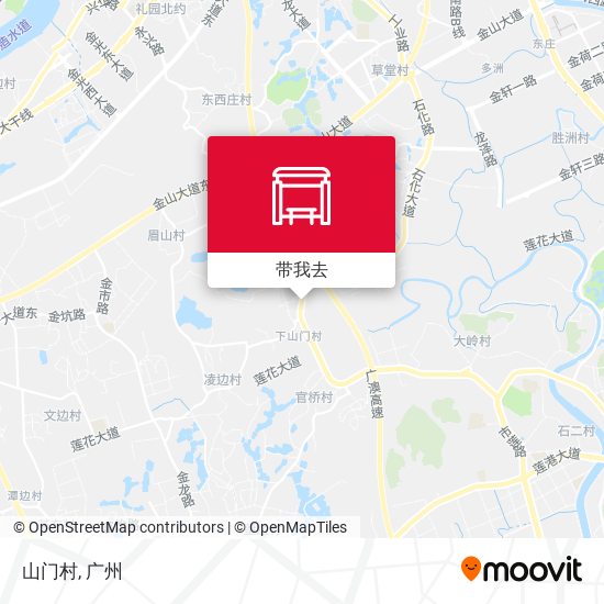 山门村地图