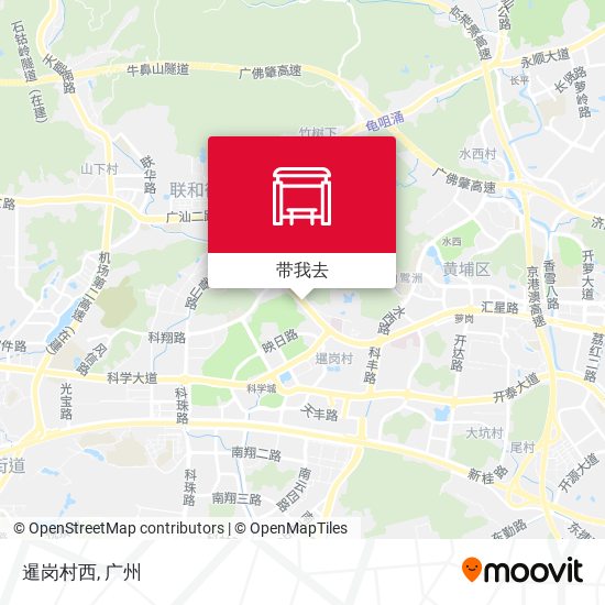 暹岗村西地图