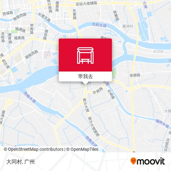 大同村地图