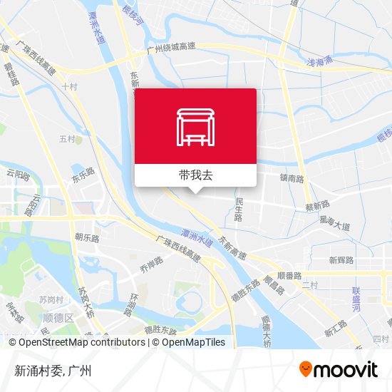 新涌村委地图