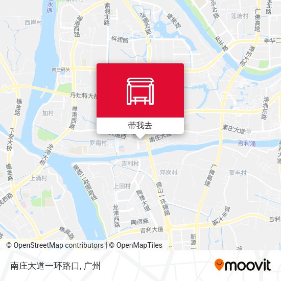 南庄大道一环路口地图