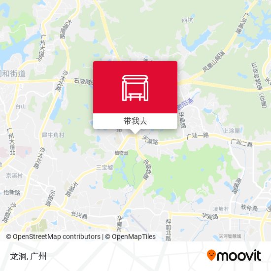 龙洞地图