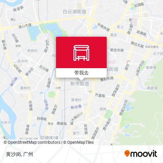 黄沙岗地图