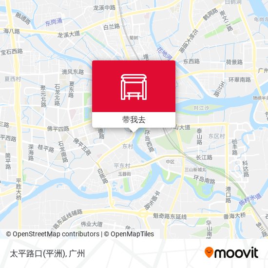 太平路口(平洲)地图