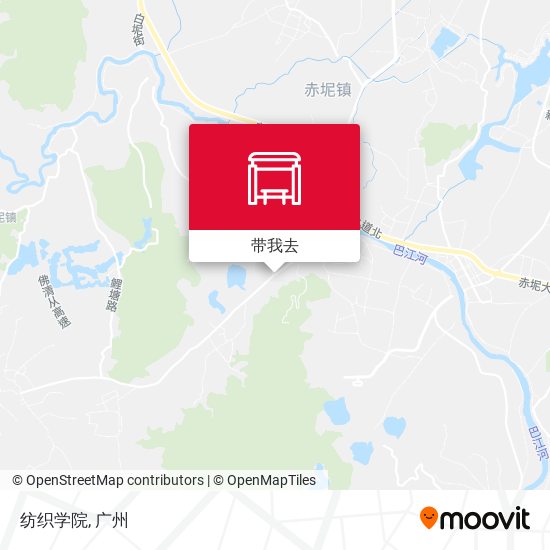 纺织学院地图