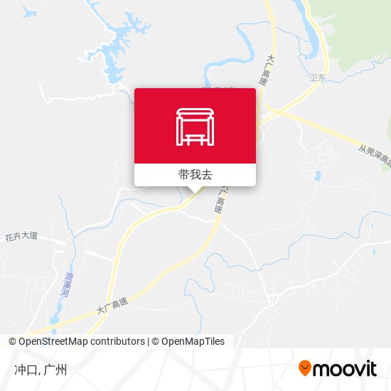 冲口地图