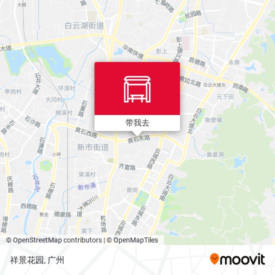 祥景花园地图