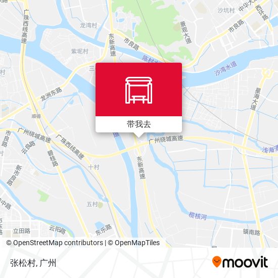 张松村地图