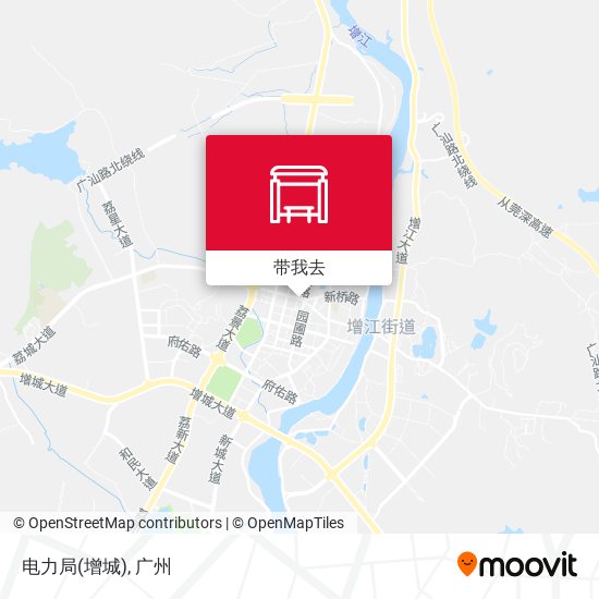 电力局(增城)地图