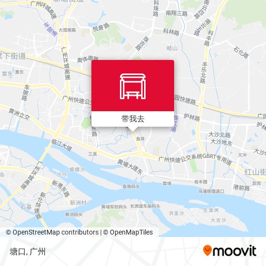 塘口地图