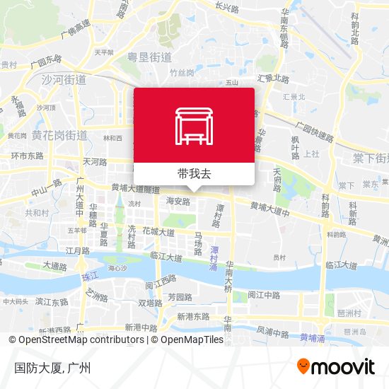 国防大厦地图