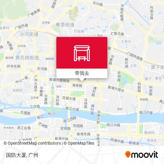 国防大厦地图