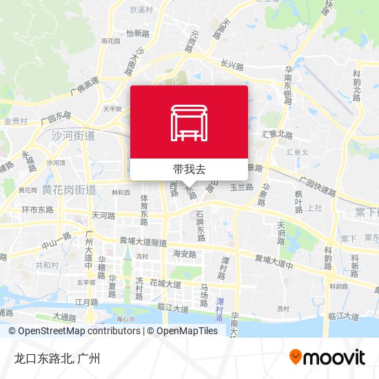 龙口东路北地图